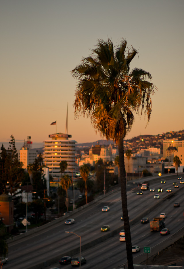 The view from the bedroom window 7 AM to the Capitol Records building. I just can't sleep when I see that light. Leica M 240 with Leica 50mm Noctilux-M ASPH f/0.95 