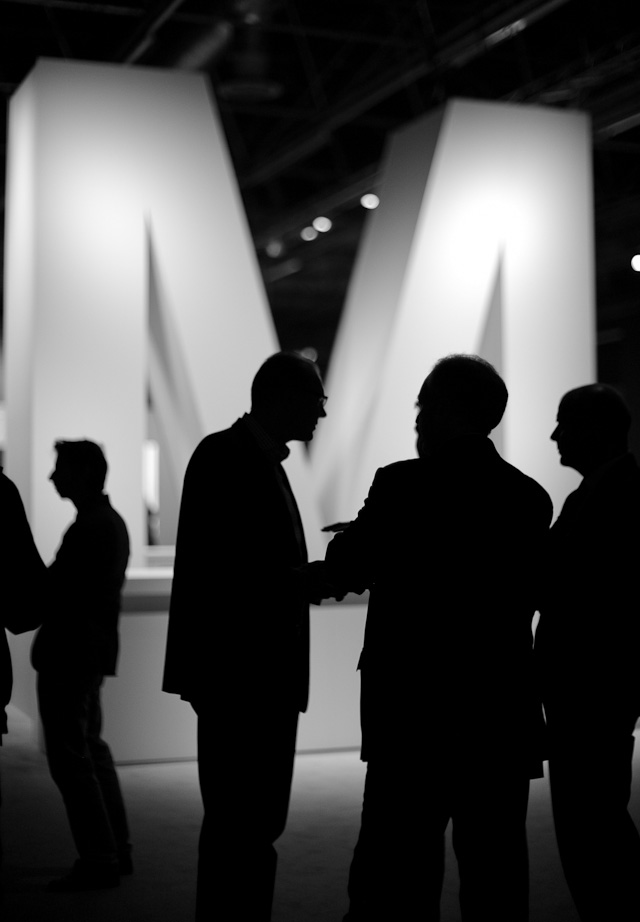 The Photokina 2012 pre-opening event at Leica Camera AG, September 17, 2012. Leica M9 with Leica 50mm Noctilux-M f/1.0