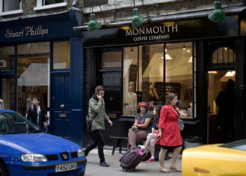 Monmouth Coffee Company at Monouth Street