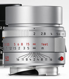 Leica 50mm APO-Summicron-M ASPH f/2.0. Model 11142. Silver. $9,395.00 
Buy from BH Photo / Amazon