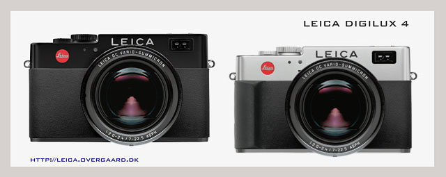 Leica Digilux 4 in black and chrome