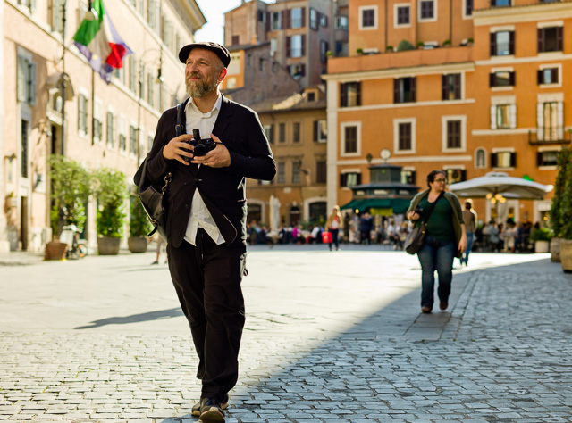 Manuel Studer in Rome, May 2016. Leica M9 with Leica 50mm APO-Summicron-M ASPH f/2.0. © 2016 Thorsten Overgaard.