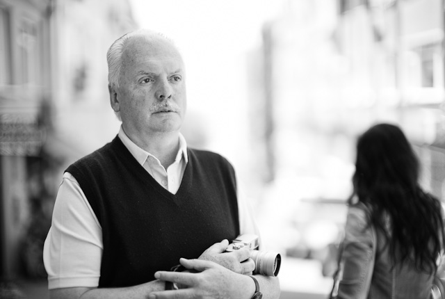 John Rabbit from Ireland in the Istanbul Overgaard Workshop. Leica M 240 with Leica 50mm Noctilux-M ASPH f/0.95