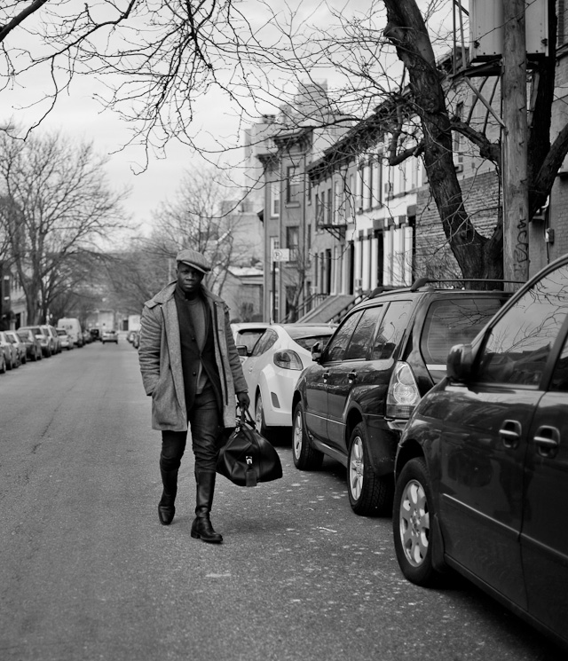 Stranger in Brooklyn, New York. January 2015. Leica M 240 with Leica 35mm Summilux-M ASPH f/1.4.   