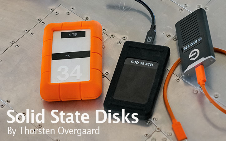 Test of Solid State Drives for Photographers. Click to read 