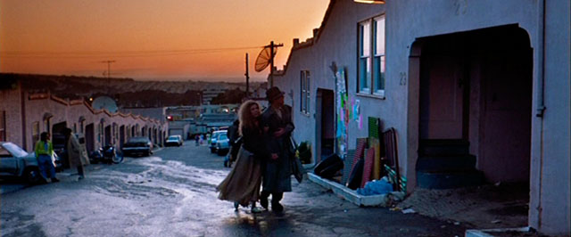 A scene from Wim Wenders "Until the End of the World", 1991. 