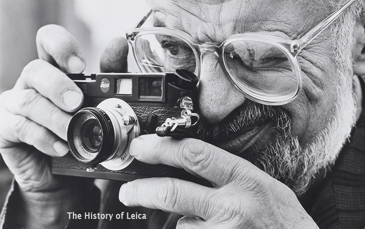 Allen Ginsberg with his Leica ... Read "The story of the Leica camera" by Thorsten von Overgaard.