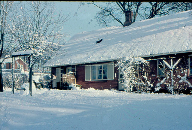 The Annex of Villa Nøjsomheden, 1956