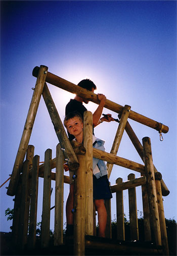 Oliver Overgaard and Søren Jensen Kildeskolen