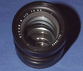 LEITZ ELCAN-R 75mm f/2 C-341