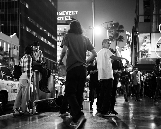 Breakdance at Hollywood Bulevard outside The Kodak Theatre in Los Angeles. Leica M9 with Leica 50mm Summicron-M f/2.0