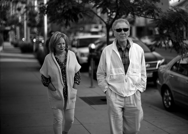 Couple at Rodeo Drive. Leica M9 with Leica 50mm Noctilux-M f/1.0