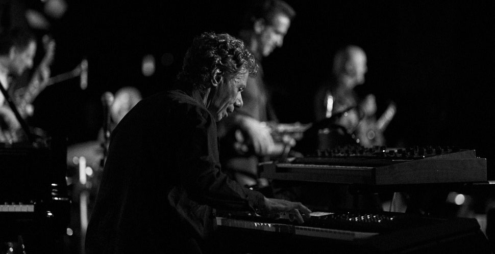 Chick Corea with Chick Corea Electric Band, in Los Angeles. Leica M10 with Leica 75mm Noctilux-M ASPH f/1.25. © 2018 Thorsten von Overgaard. 