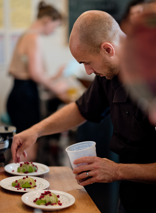 Lunch at Confluence Kombucha on 4507 Manchester Avenue in St. Louis - Vegan Japanese kitchen! Leica M10 with Leica 75mm Noctilux-M ASPH f/1.25. © 2018 Thorsten von Overgaard. 