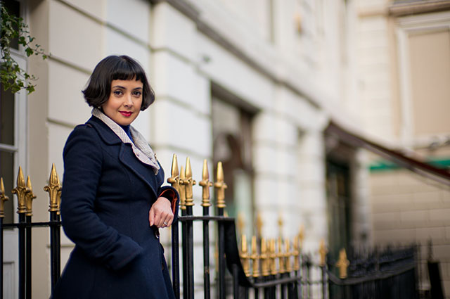 Rebecca Grant in London. © Thorsten Overgaard. 