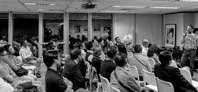 From my 2015 lecture "Noctilux - King of the Night" about the Leica 50mm f/0.95 lens. We had a group of about 80 people. Thanks to everyone for showing up. The exhibition of my Noctilux prints is still to be seen in the Schmidt Marketing Hong Kong offices and gallery throughout December. 
