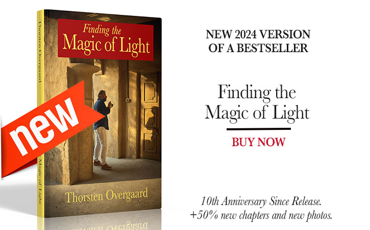 Finding the Magic of Light photo book by Thorsten Overgaard