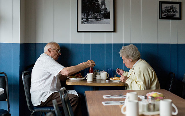 Seattle diner. © Thorsten Overgaard. 