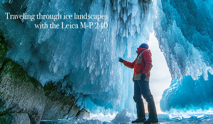 Traveling through ice landscapes with the new Leica M-P 240 Safari