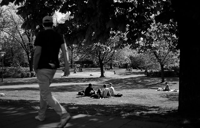 Springtime in Berlin. Leica M9 with Leica 35mm Summilux-M AA f/1.4. © 2016 Thorsten Overgaard.