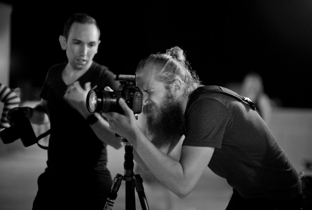 Alex Scott hard at work. Leica M 240 with Leica 50mm Noctilux-M ASPH f/0.95. © 2016 Thorsten Overgaard.