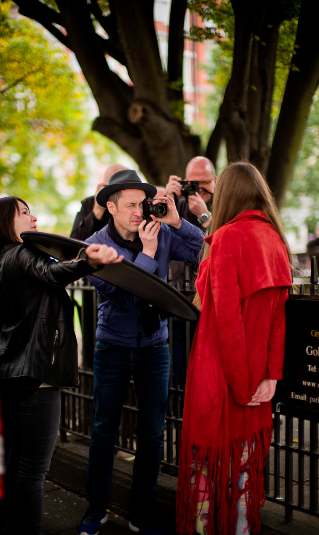 Workshop model shoot in London. Leica M-D 262 with Leica 50mm Noctilux-M ASPH f/0.95.  © 2016 Thorsten Overgaard. 