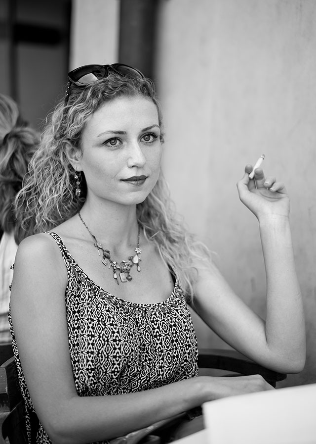 Street portrait at restaurant Maccheroni, Rome. Leica M10 with Leica 50mm Summicron-M ASPH f/1.4 BC. © 2017 Thorsten Overgaard. 