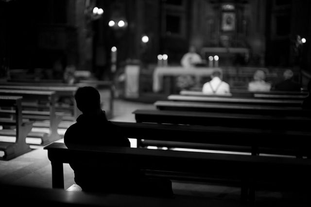 Church time in Rome. Leica M10 with Leica 50mm Noctilux-M ASPH f/0.95. © 2017 Thorsten Overgaard.   