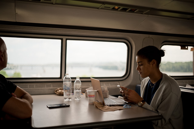 The train to Washington DC. © 2017-2018 Thorsten Overgaard. 