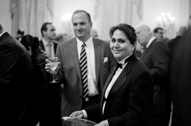 The State Dining Room and the East Room had large buffet tables, refilled non-stop with delicious food and desserts throughout the evening. Everything you’ve heard about the White House staff delivering service of the highest carat, is true. Leica M10 with Leica 50mm Summilux-M ASPH f/1.4 BC. © 2017 Thorsten von Overgaard