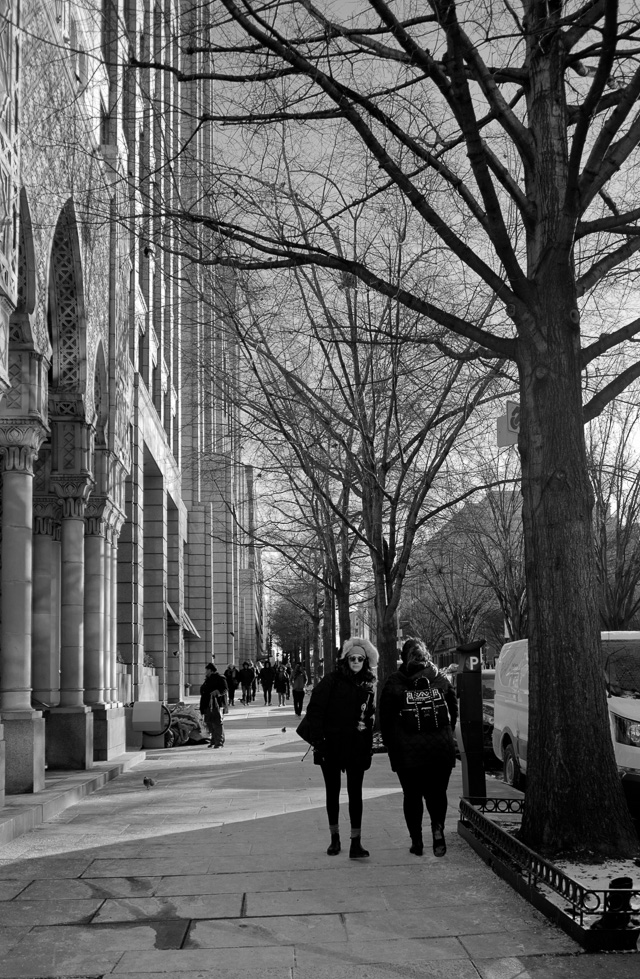 Outside The Washington Post in Washington DC. Leica CL with Leica 18mm Elmarit-TL f/2.8 .© 2018 Thorsten von Overgaard. 