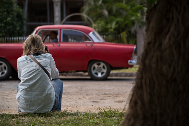 Ms. Jan Regan in Havana. © 2018 Thorsten von Overgaard. 