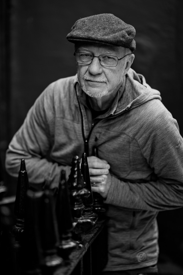 "Chuck" in the Overgaard Portrait workshop. Leica M10 with Leica 75mm Noctilux-M ASPH f/1.25. © 2018 Thorsten von Overgaard. 