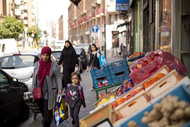 I seldom take photographs of how things simply look in a place, but here is one of the rather funky neighbourhood in Brussels I lived in. I had a mosque on the other side of the street, which wasn't the typical Brussels sreet. Then again, nothing about Brussels is very typical. It's all very mixed after hundreds of years of history ruled by diferent other countries (Ruled in shift by Rome, France, Spain, Netherlands and kings over the centuries, with a revolution in 1830). Now the EC headquartter is locatted in Brussels (belgium being one of the six founding countries), ruling the European Community. It makes sense, but then it doesn't. © 2018 Thorsten von Overgaard.