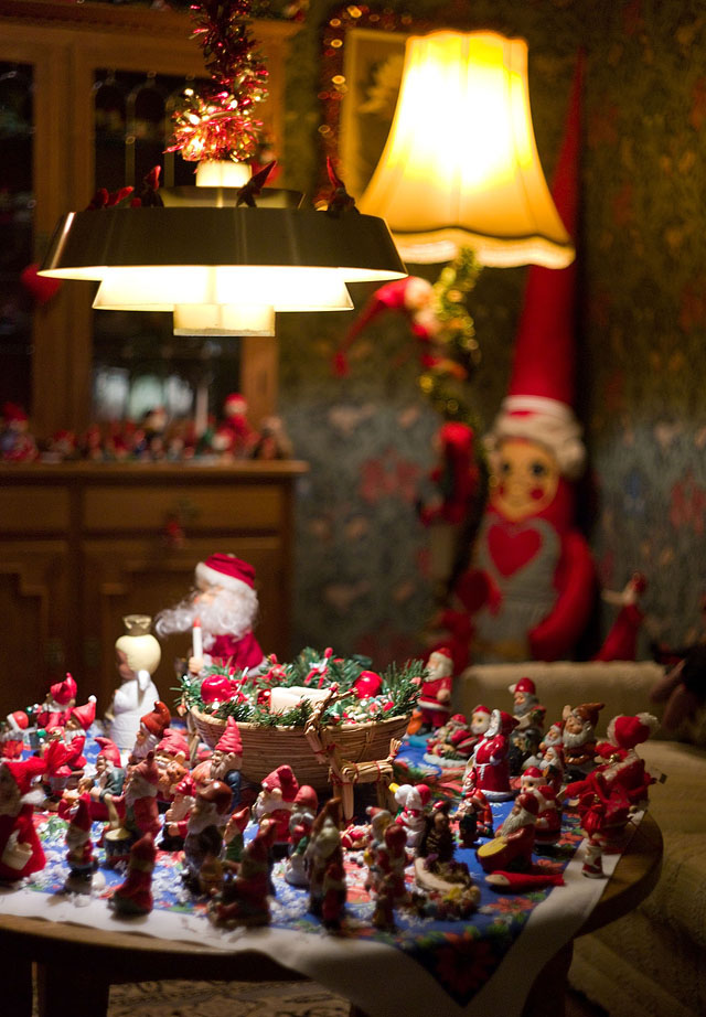 A traditional Scandinavian Christmas in the 1960's. © Thorsten Overgaard.