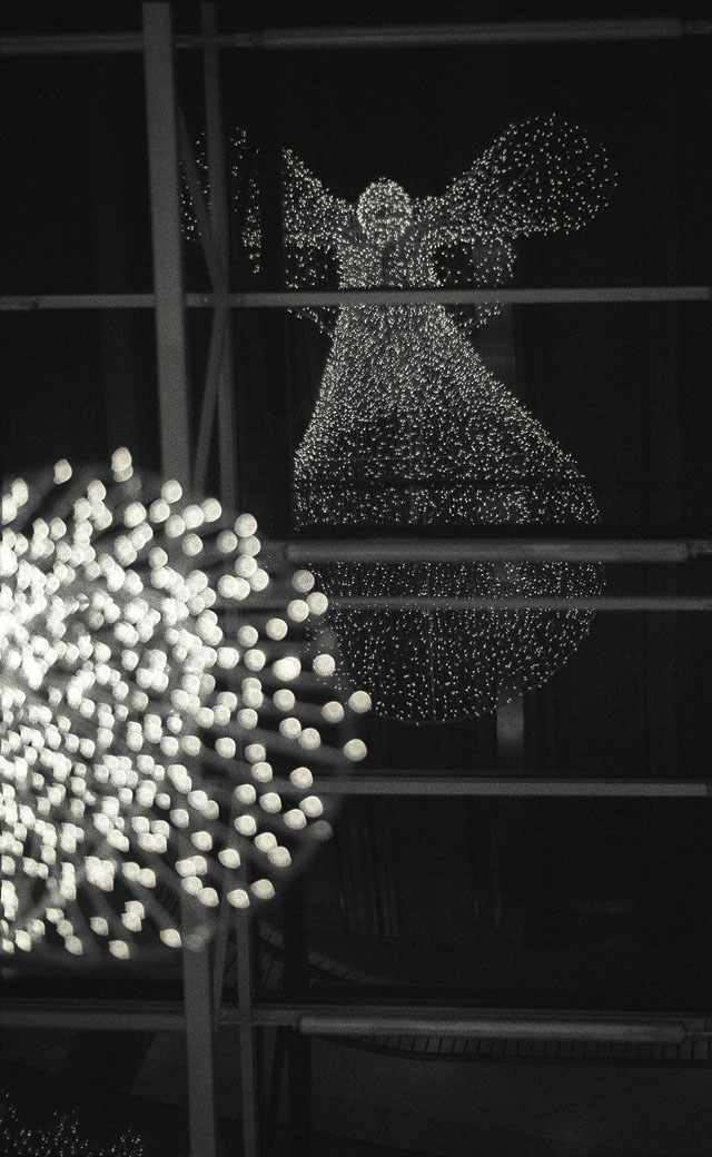 Shopping mall decoration in Denmark 2004. Leica M4. © Thorsten Overgaard.