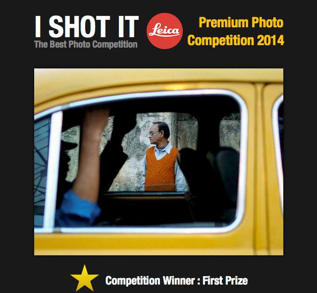 The winner of the I SHOT IT.COM competition, 1st Quarter 2014