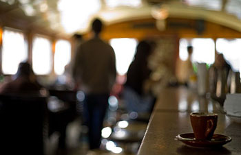 The Brooklyn Diner under the Williamsburg bridge on Broadway