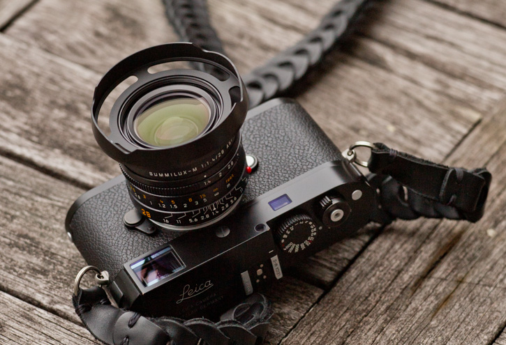 Leica M240 with the Leica 28mm Summilux-M ASPH f/1.4 and 2814OUS Ventilated Shade by Thorsten Overaard. Camera strap by Rock'n'Roll Camera Straps. 