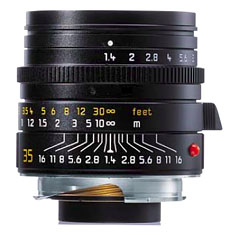 Leica 35mm Summilux-M ASPH f/1.4 Version IV (1994, model 11 874)