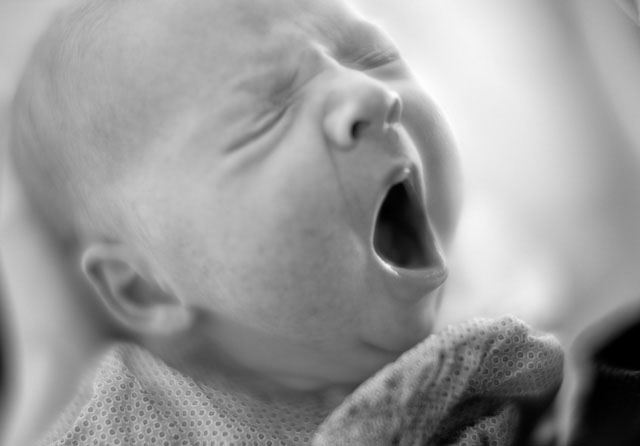 Newborn baby. Leica M 240 with Leica 50mm Noctilux-M ASPH f/0.95 and Macro adapter. © 2016 Thorsten Overgaard. 