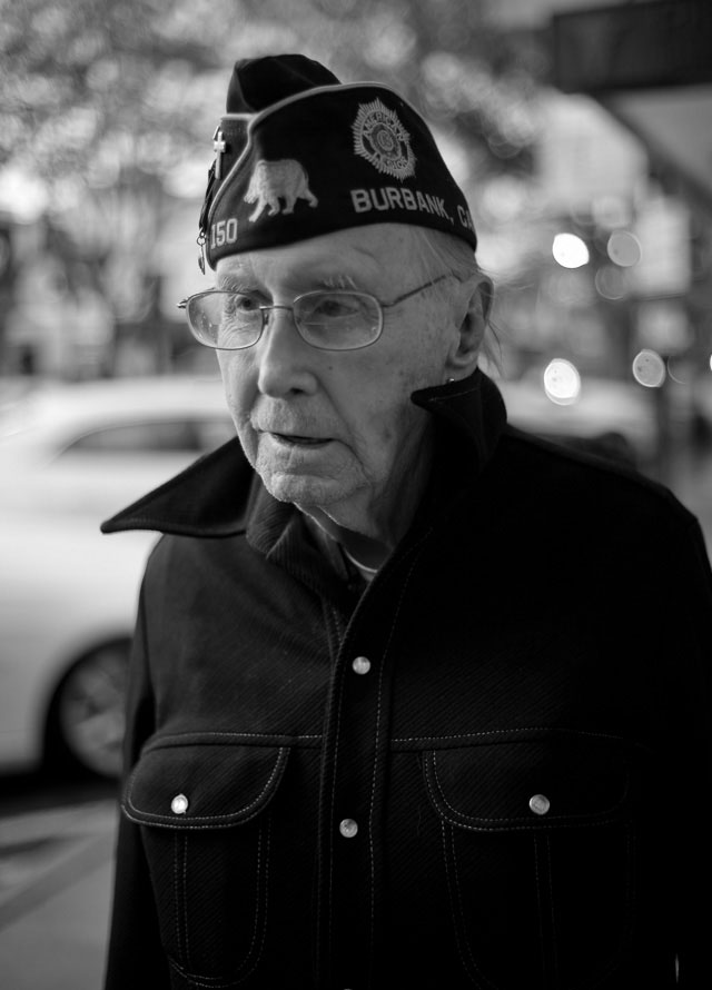 Burbank war hero with Purple Hearth. Leica M 240 with Leica 35mm Summilux-M ASPHERICAL F/1.4 AA. © 2016 Thorsetn Overgaard. 