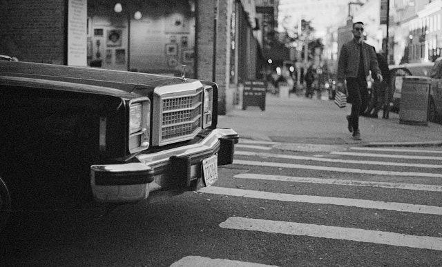 New York. Ilford XP2. © Thorsten Overgaard.