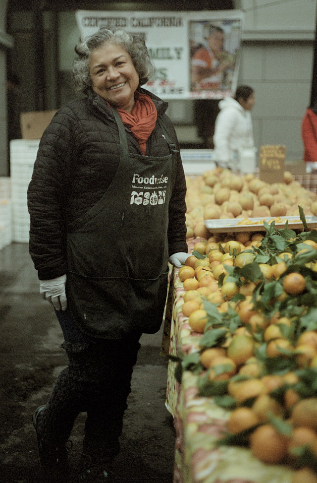 Ms. Avil of Avila Farms, San Francisco. Leica M6 with Leica 50mm Summicron-M f/2.0 II Rigid. © Thorsten Overgaard. 