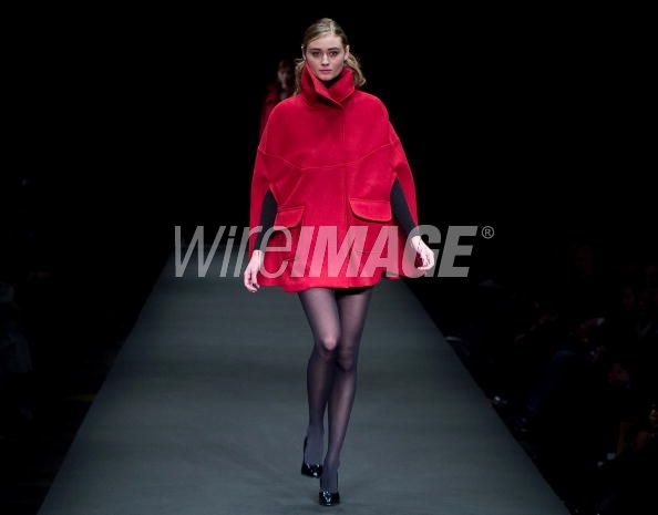 Margit Brandt of Copenhagen catwalk