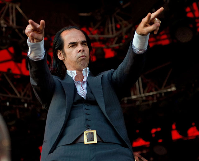 Nick Cave doesn't stand still much. Some you nail the focus, some you don't.