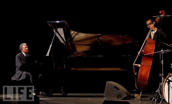 Ibrahim Abdullah performing at the Aarhus Jazz Festival.