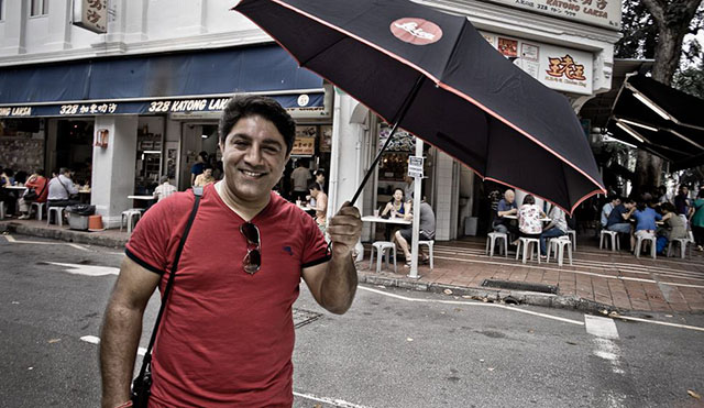 Voted "Sexiest Mr. Leica Dealer 2013". The umbrella just takes it home! (damn!). Sunil Kaul whi is head of the extremely succesful Leica Camera AG expansion in Asia. 