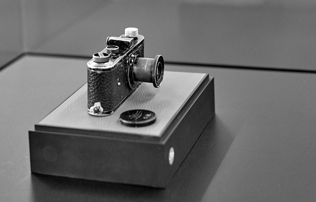 Oskar Barnack's personal Leica no 105. © Thorsten Overgarad.