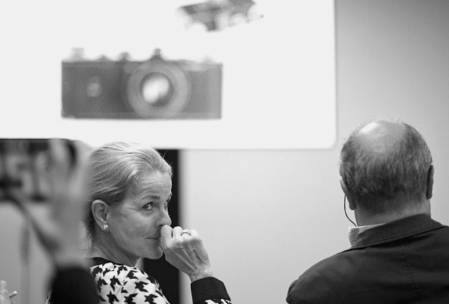 Karin Rehn-Kaufmann and Andreas Kaufmann at the auction as the price rise above 9,000,000 Euro. © Thorsten Overgaard.